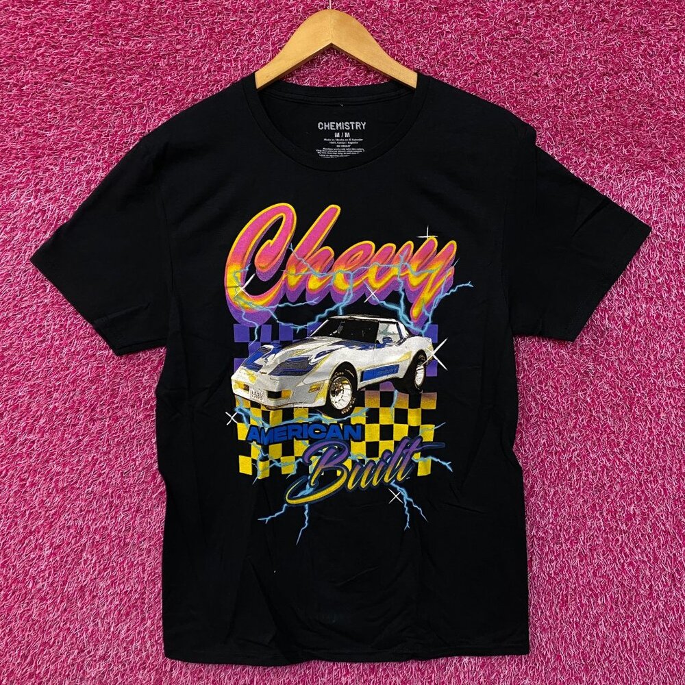 Chevy Corvette American Built Car Promo Tshirt size Medium